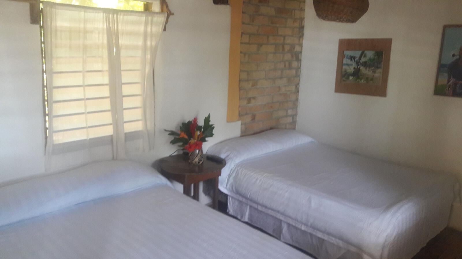 Breeze air from the Sea plus electric wall fan