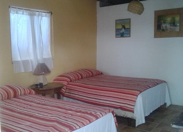 Two Double beds